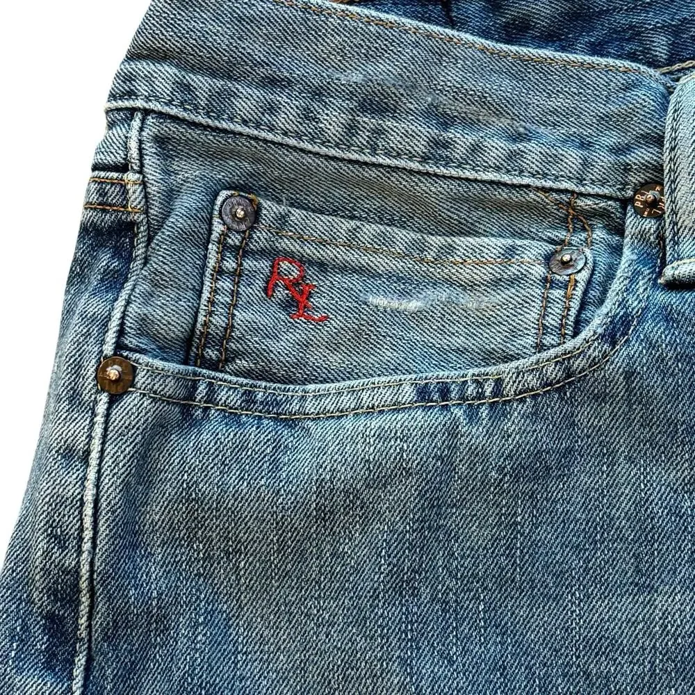 Vintage Polo Ralph Lauren Classic Fit Jeans 867 Men's Size 40x32 Blue Cotton